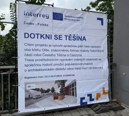 Most Przyjaźni w Czeskim Cieszynie zmienia oblicze. Rusza transgraniczny projekt „Dotknij Cieszyna”