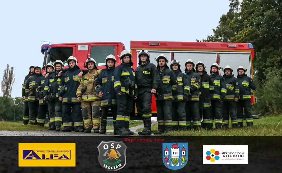 Skoczów: strażacy z OSP usuwali gniazdo owadów przy ul. Morcinka