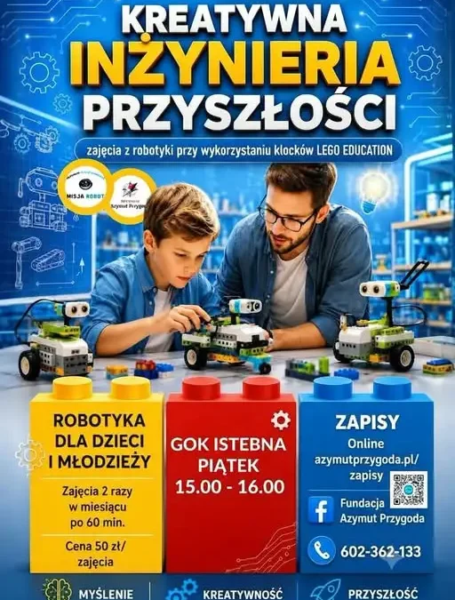 Zajęcia z robotyki w GOK Istebna – zostały tylko cztery wolne miejsca