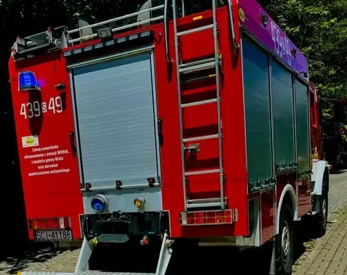 Zdarzenie drogowe w Kopydle – interwencja OSP Centrum