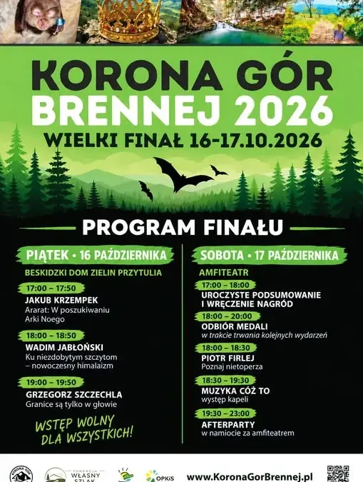 Korona Gór Brennej 2026 – wielki finał już 16–17 października