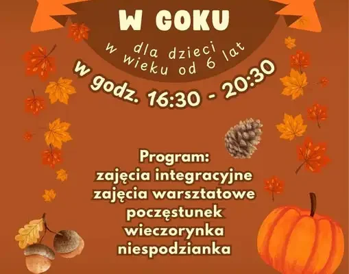 Wieczorynka w GOK Goleszów powraca – wieczór pełen atrakcji dla dzieci