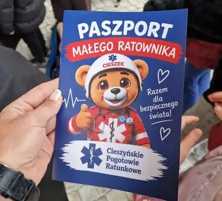 Uczniowie klas drugich z Ustronia na Święcie Ratownictwa Medycznego w Cieszynie