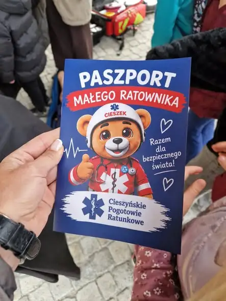 Uczniowie klas drugich z Ustronia na Święcie Ratownictwa Medycznego w Cieszynie