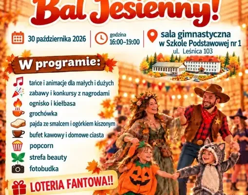 Rodzinny Bal Jesienny w Brennej-Leśnicy – zaproszenie dla całej społeczności