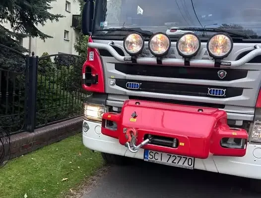Chybie: Interwencja OSP – kabel telekomunikacyjny na jezdni