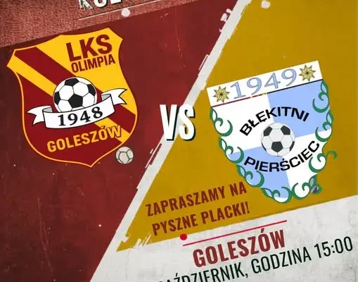 Mecz z wiceliderem: LKS Goleszów podejmie Błękitnych Pierściec