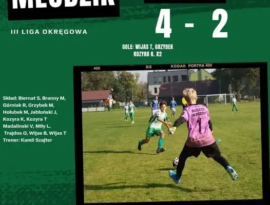 Młodzicy Victorii Hazlach wygrali z KP Beskid Skoczów w emocjonującym meczu