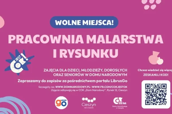 Dom Narodowy w Cieszynie otwiera zapisy do Pracowni Rysunku i Malarstwa