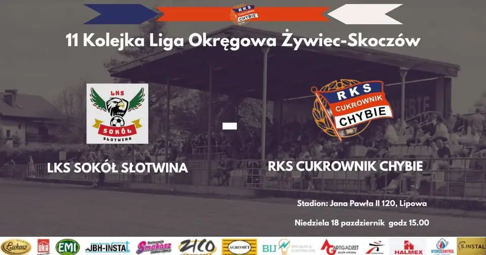 Cukrownik jedzie do Słotwiny. Zapowiedź niedzielnego starcia z Sokołem