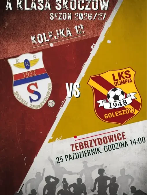 Derby w A klasie: Spójnia Zebrzydowice podejmie drużynę z 18 punktami