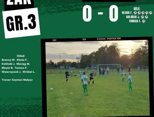 Żaki Victorii Hażlach pewnie pokonały Tempo Puńców na własnym stadionie