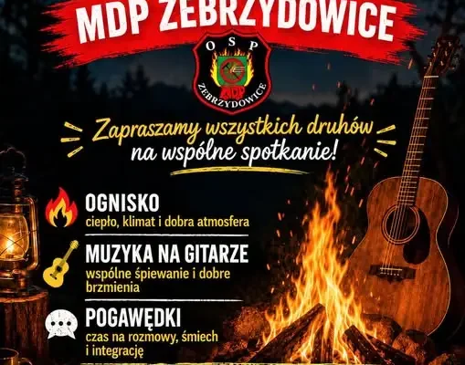 MDP Zebrzydowice zaprasza na ogniskową integrację już w sobotę
