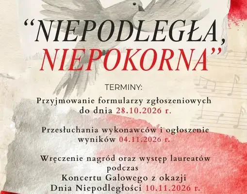 Goleszów śpiewa dla Niepodległej – rusza V Konkurs Pieśni Legionowych i Powstańczych