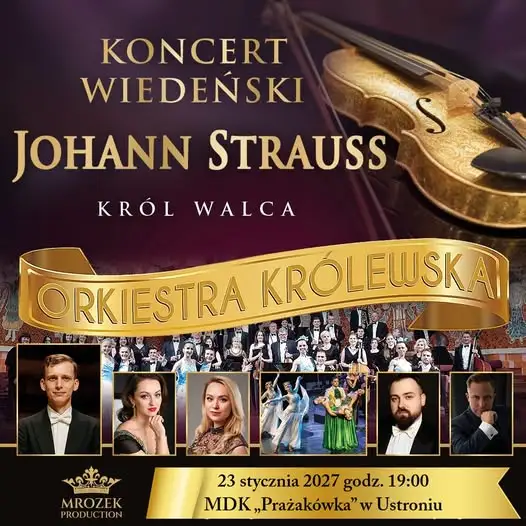 Johann Strauss Gala w Ustroniu – operetkowy wieczór w MDK „Prażakówka”