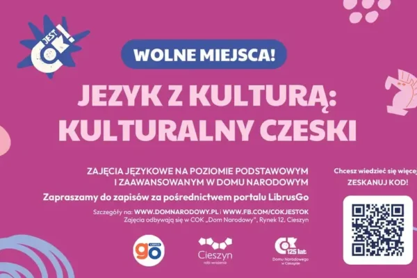 Kulturalny czeski w Domu Narodowym w Cieszynie – trwają zapisy na kurs językowy