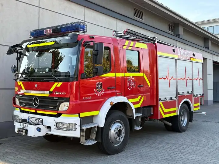 Zalana piwnica przy ul. Kolejowej w Goleszowie – interwencja OSP KSRG Goleszów