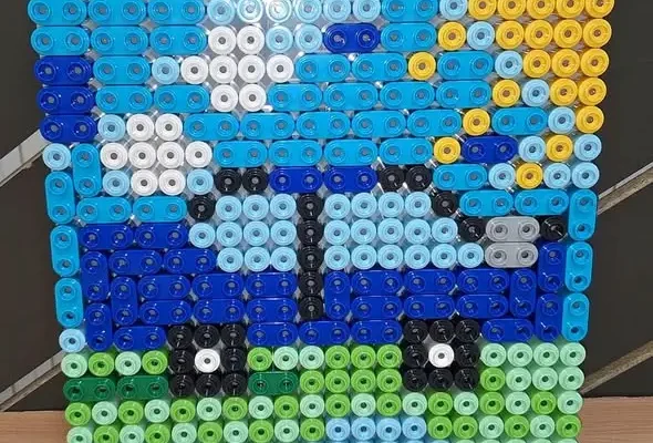 Nowe klocki Combo Wall w świetlicy SP1 w Cieszynie – kreatywna zabawa i rozwój