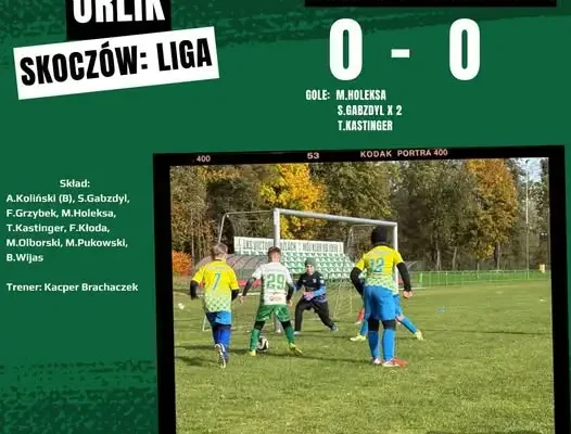 Victoria Hażlach wygrywa po thrillerze z Błyskawicą Kończyce Wielkie w lidze U10