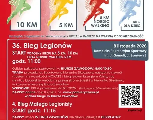 36. Bieg Legionów w Ustroniu – sport i charytatywna pomoc