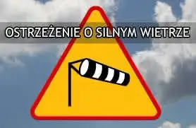 Silny wiatr w powiecie cieszyńskim – IMGW podnosi alert do 2. stopnia