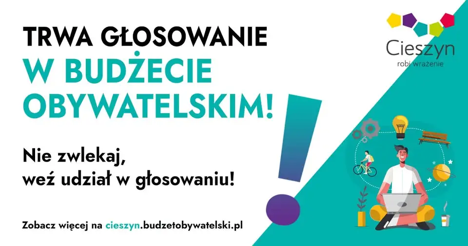 Cieszyn: ruszyło głosowanie na projekty Budżetu Obywatelskiego 2027