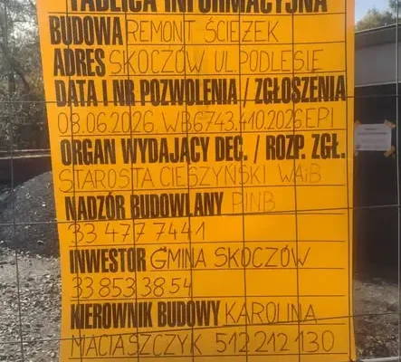 Przebudowa Kaplicówki w Skoczowie budzi coraz większe emocje