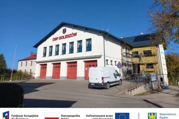 Termomodernizacja remizy OSP w Goleszowie za ponad 1,1 mln zł