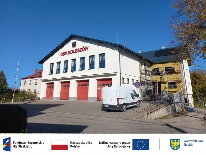 Termomodernizacja remizy OSP w Goleszowie za ponad 1,1 mln zł