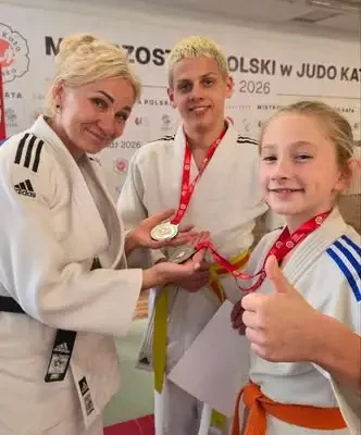 Srebrny medal Sebastiana Kulińskiego na Mistrzostwach Polski w Judo Kata