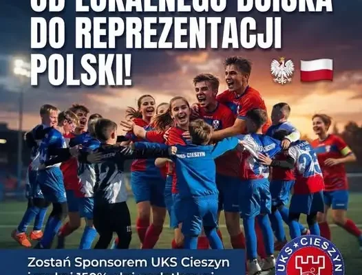 UKS Cieszyn szuka sponsorów. Klub oferuje 150% ulgi podatkowej
