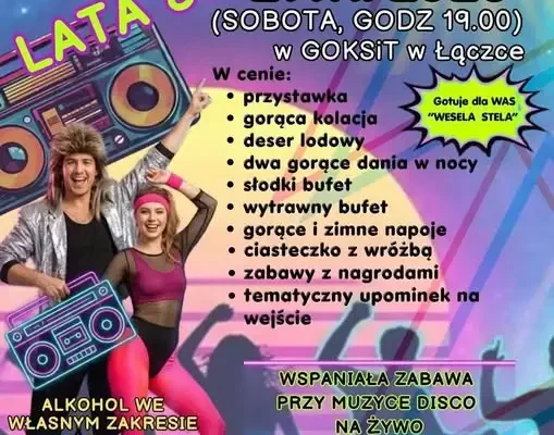 Andrzejkowa zabawa w rytmie lat 80. w Łączce – zapisy trwają